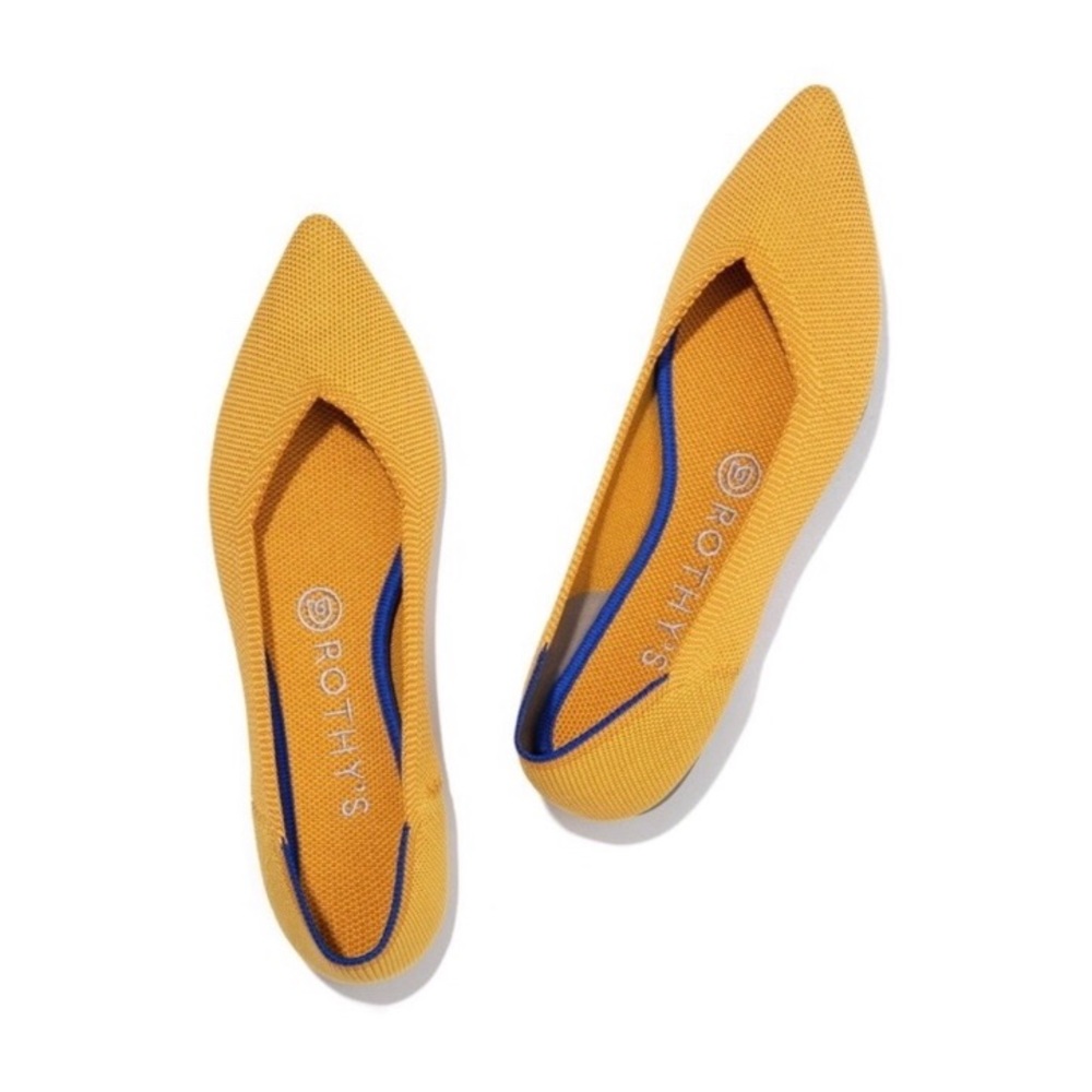 Rothy’s The Point in Marigold Size 10